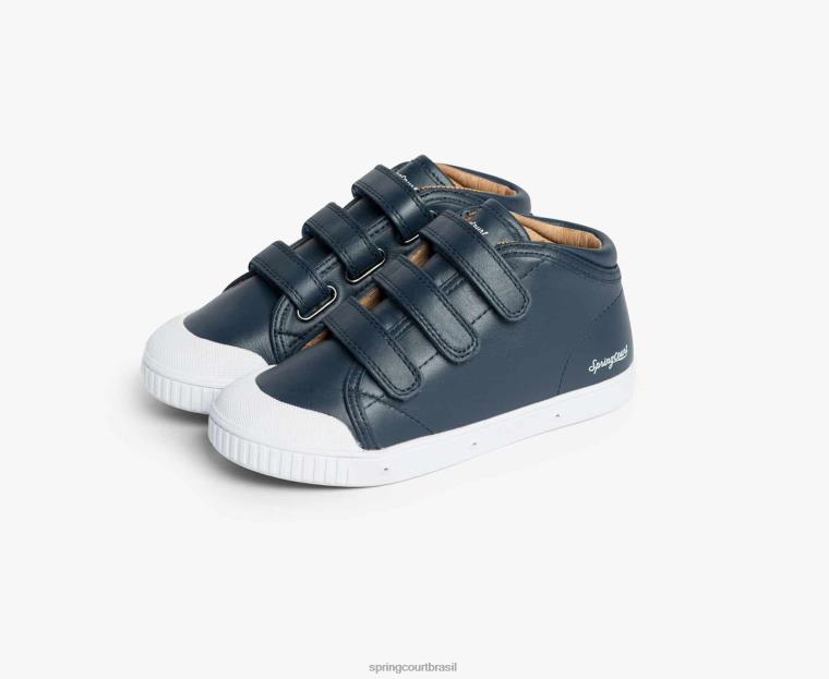 criança Spring Court 6862R71 pele de cabra b2 calçados