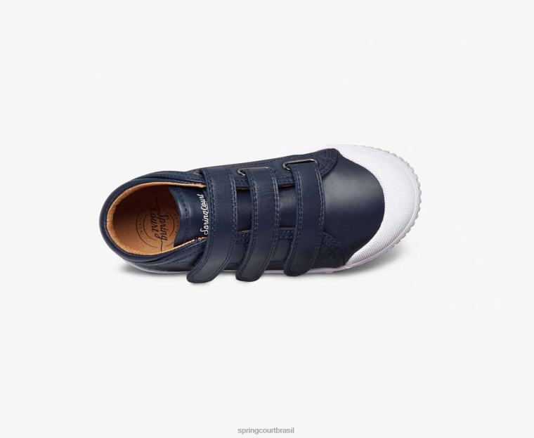 criança Spring Court 6862R71 pele de cabra b2 calçados