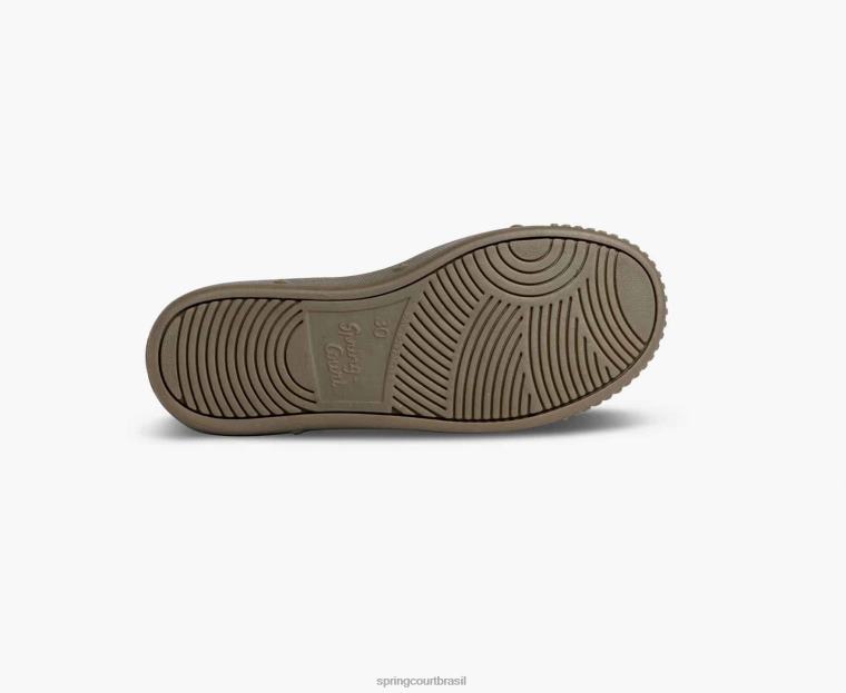 criança Spring Court 6862R88 b2 zip pele de cabra calçados