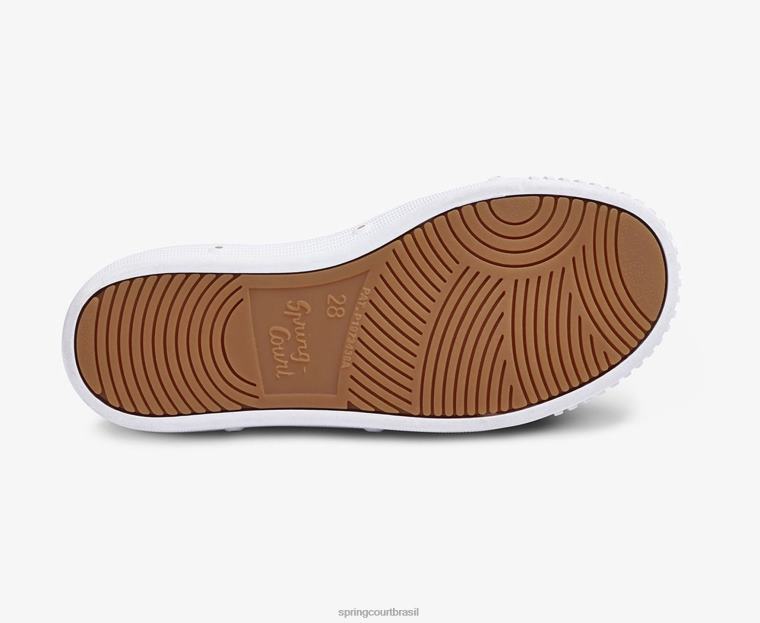 criança Spring Court 6862R64 pele de cabra g2 calçados
