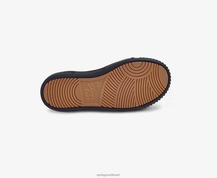 criança Spring Court 6862R69 pele de cabra g2 calçados