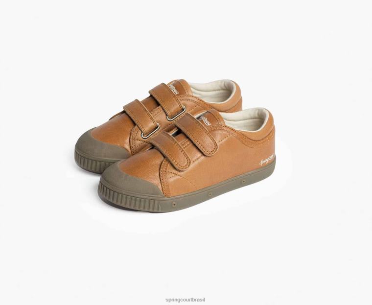 criança Spring Court 6862R75 pele de cabra g2 calçados