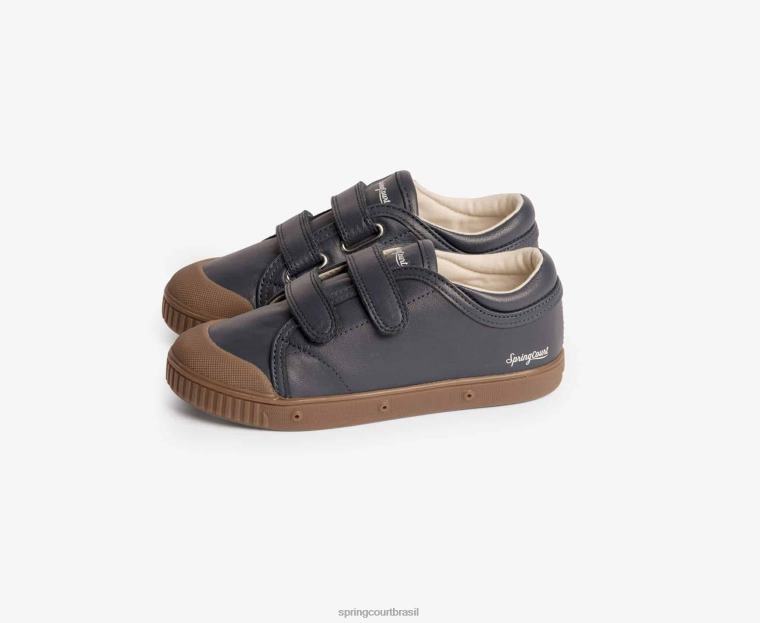 criança Spring Court 6862R83 pele de cabra g2 calçados
