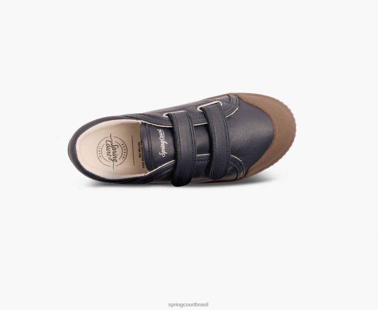 criança Spring Court 6862R83 pele de cabra g2 calçados
